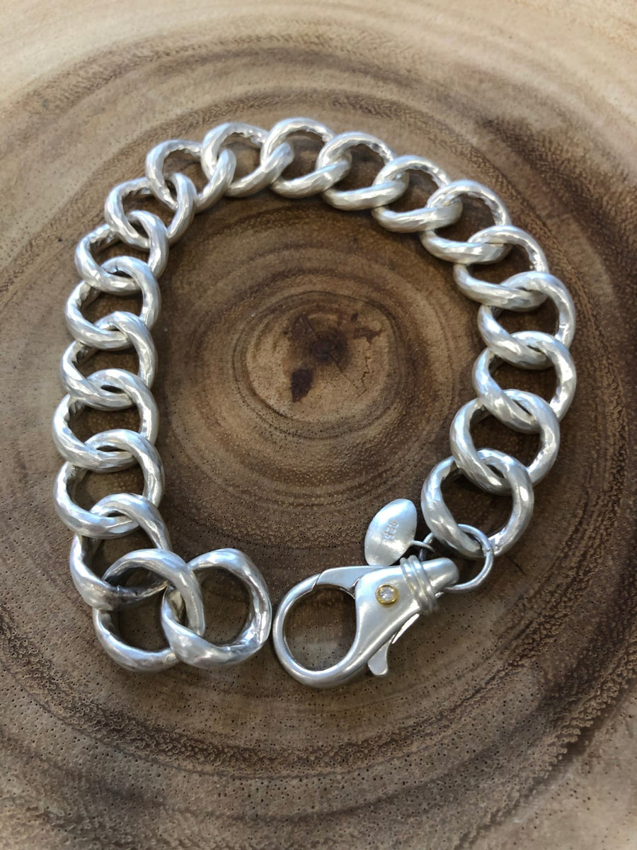 CARLA MATTE SILVER BRACELET