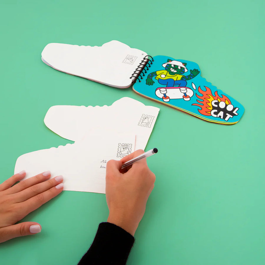 Sticker By Number Book: Sneakers