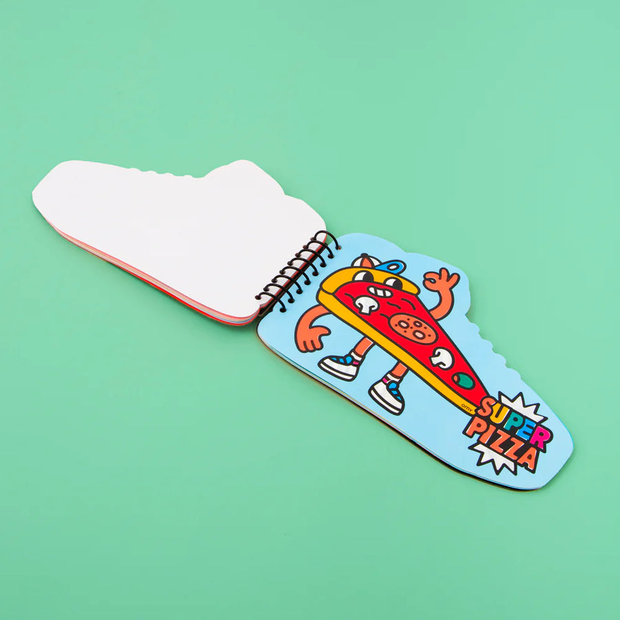 Sticker By Number Book: Sneakers