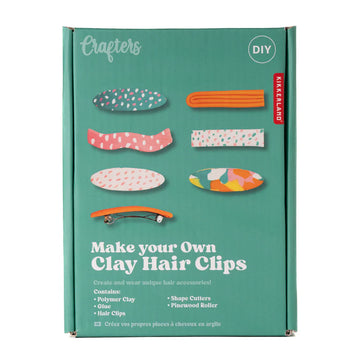 Crafters Make Your Own Clay Hair Clips