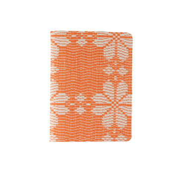 Medium Orange/White Notebook
