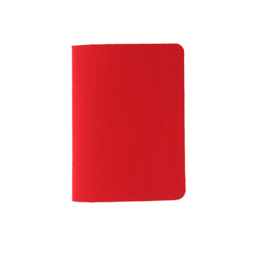 Medium Red Fabric Notebook