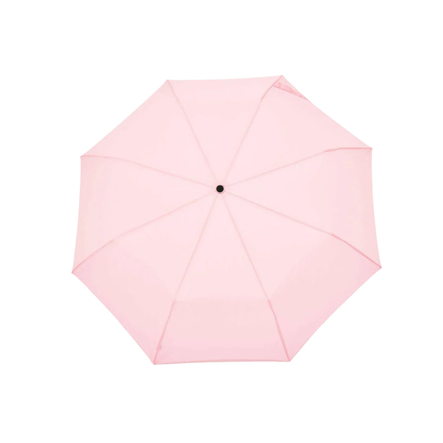 Pink 100% recycled plastic bottle Compact Duck Umbrella