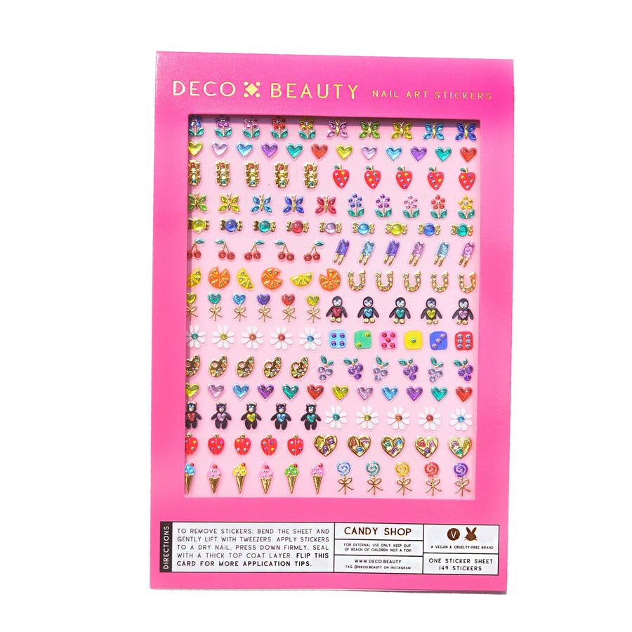 Nail Art Stickers: Candy Shop