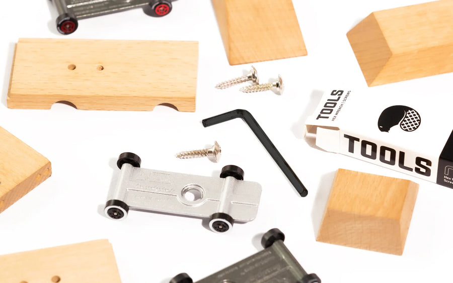 The Castor Set - Build Your Own Wood Toy Car