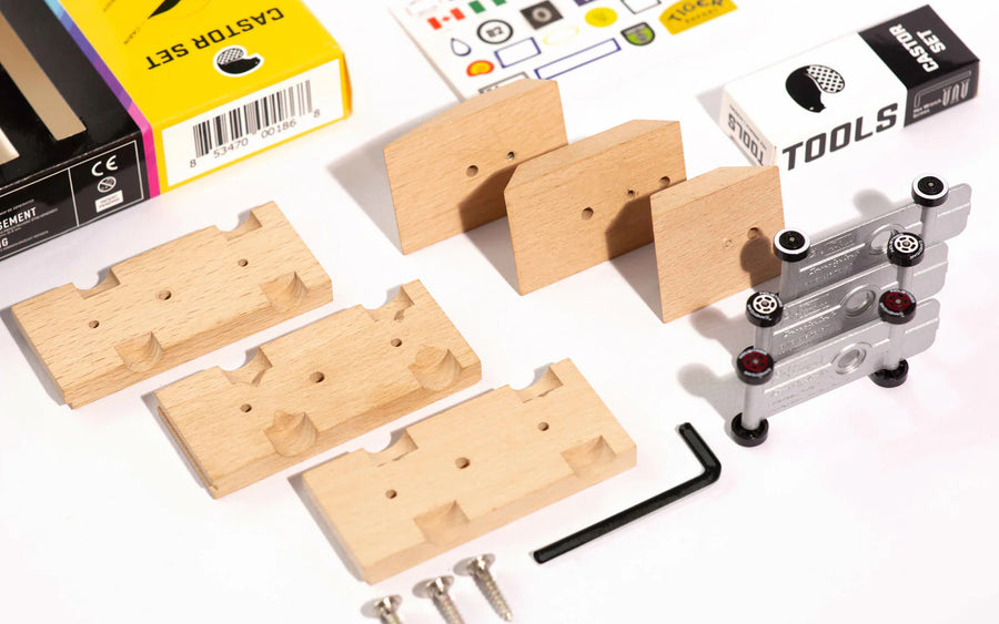 The Castor Set - Build Your Own Wood Toy Car