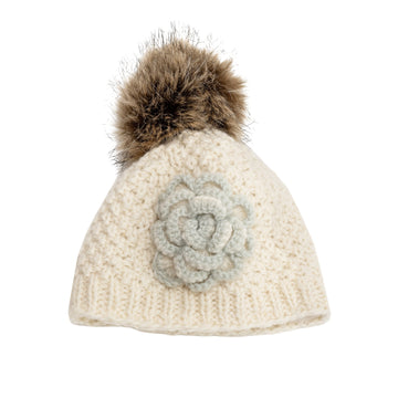 Kids Beanie - Chantilly Ecru