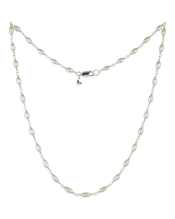 Freshwater pearl Mist Necklace