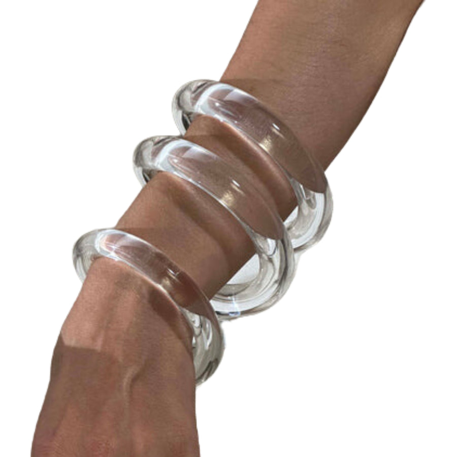 Coil Bracelet - Clear