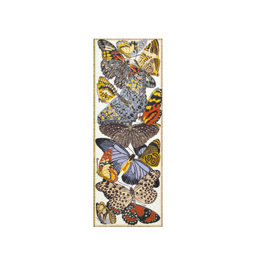 Scarf 70 - PAPILLONS WHITE