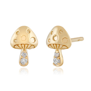 Mini Mushroom Studs