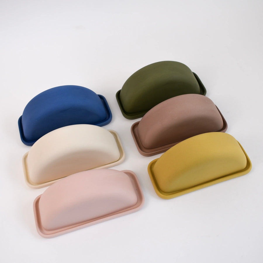 Ceramic Butter Dish - Pollen