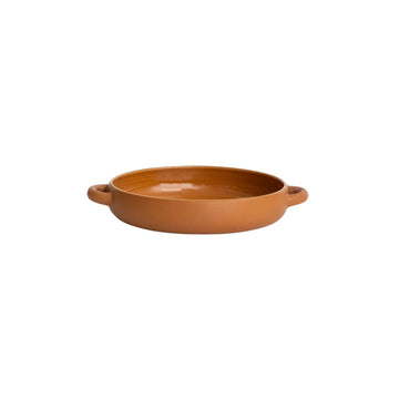 Terracotta Dinner Plate w/ Handles