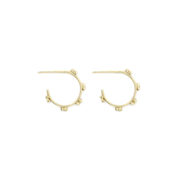 Gold Mini Marais Hoop Earrings