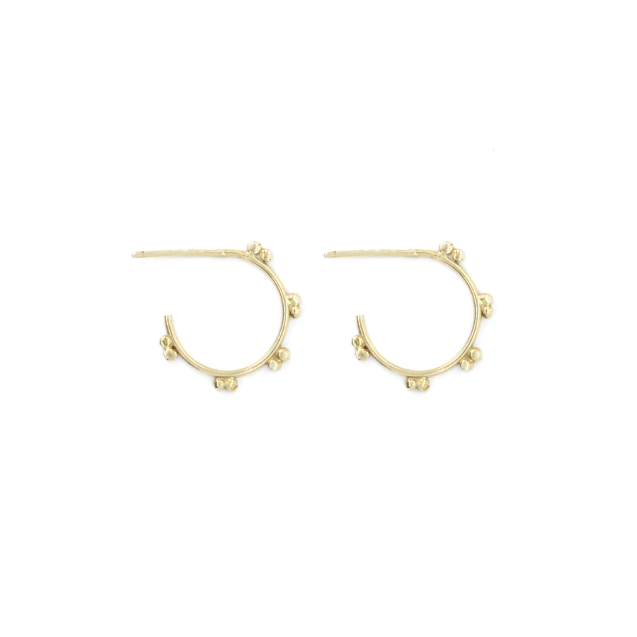 Gold Mini Marais Hoop Earrings