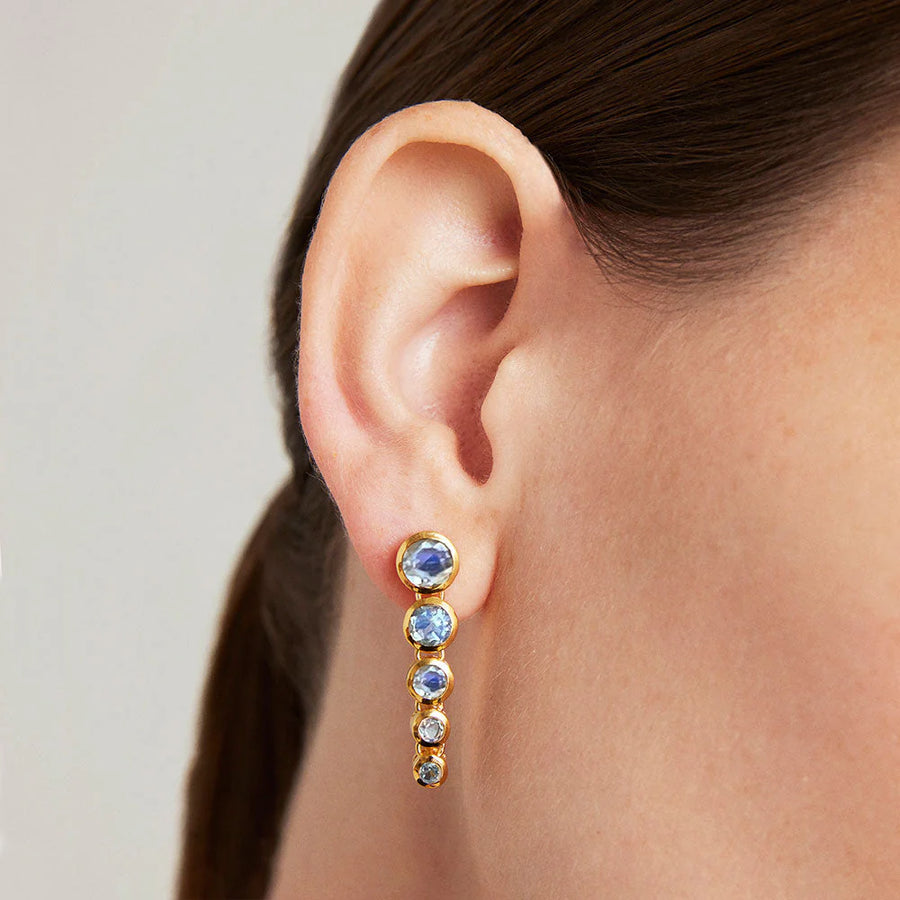 SIGNATURE STATEMENT MOONSTONE DROP EARRINGS