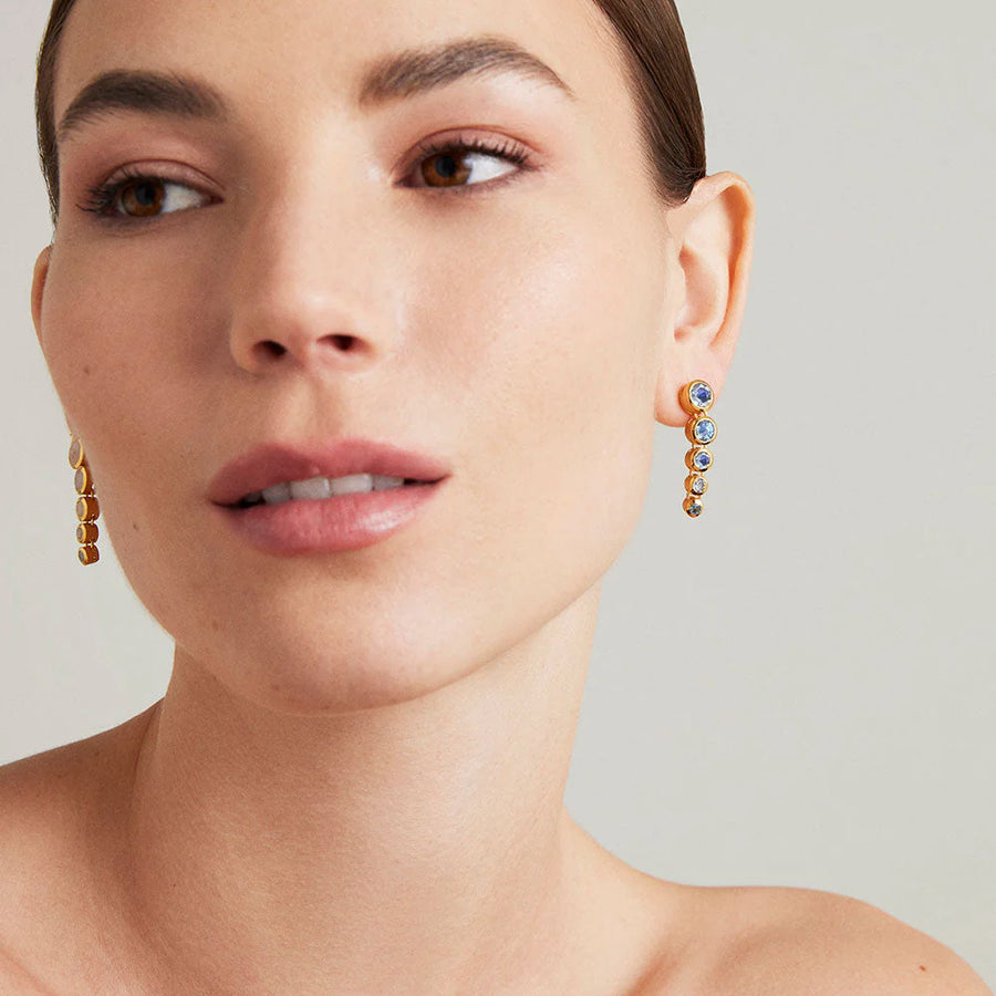 SIGNATURE STATEMENT MOONSTONE DROP EARRINGS