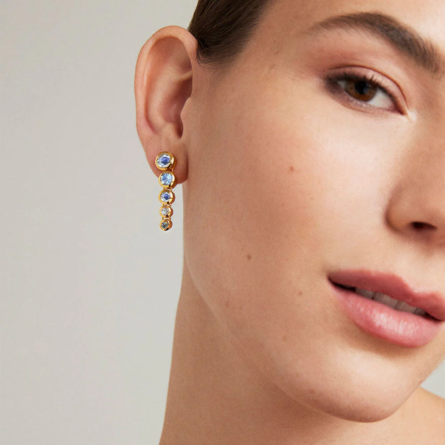 SIGNATURE STATEMENT MOONSTONE DROP EARRINGS