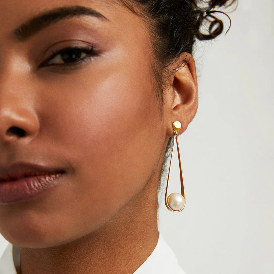 IPANEMA EARRINGS - PEARL