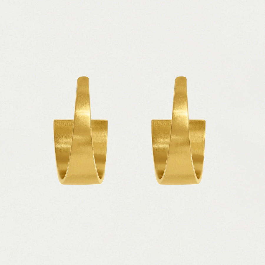 MIDI BOSSA HOOPS - Gold