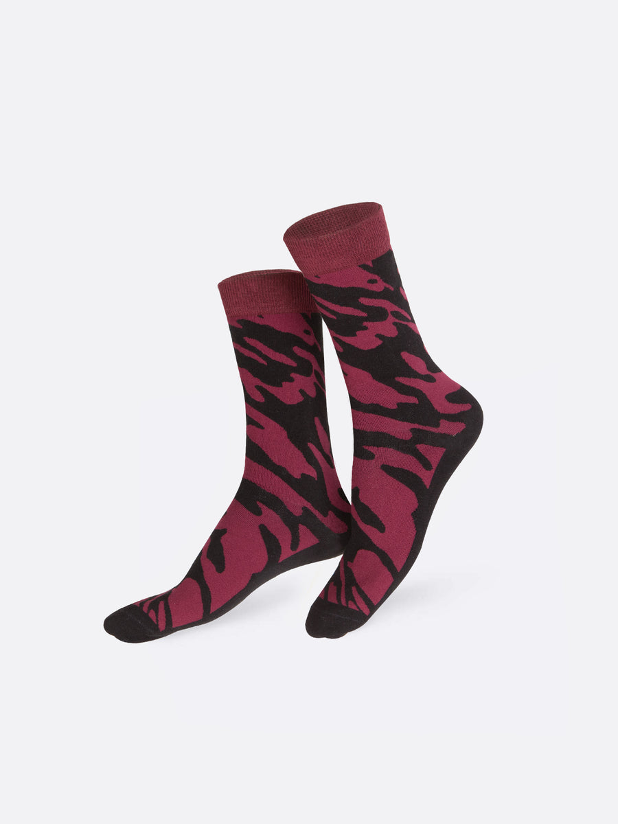 Red wine socks