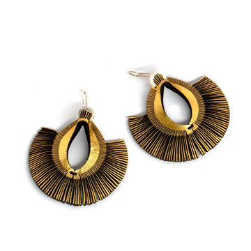 FRINGE EARRINGS - GOLD