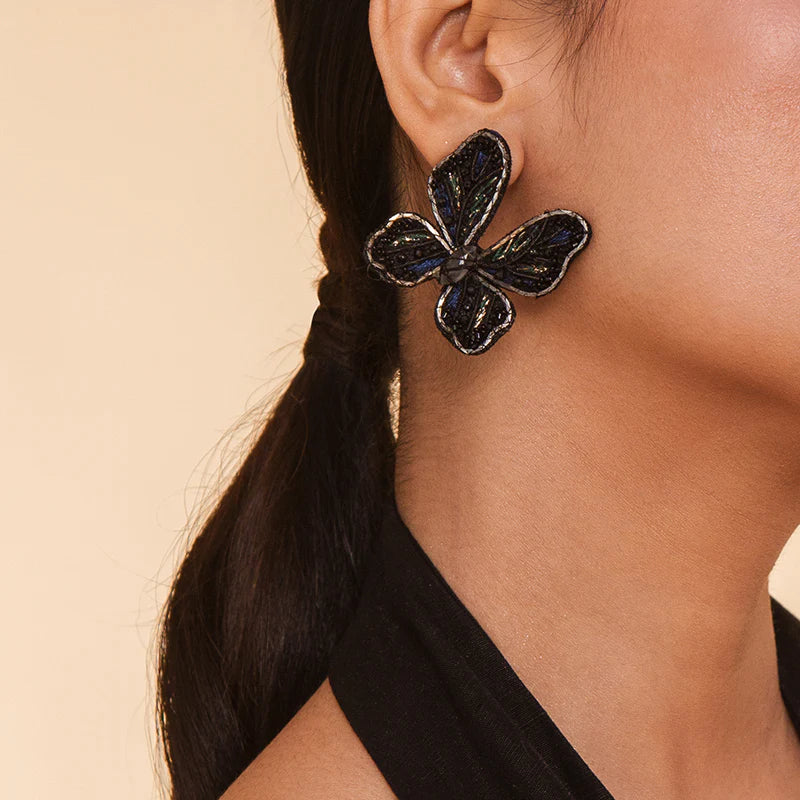 Abel Earrings - Black