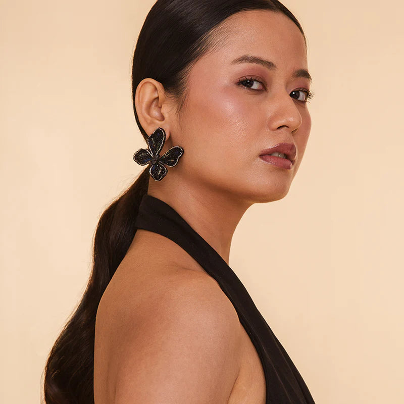 Abel Earrings - Black