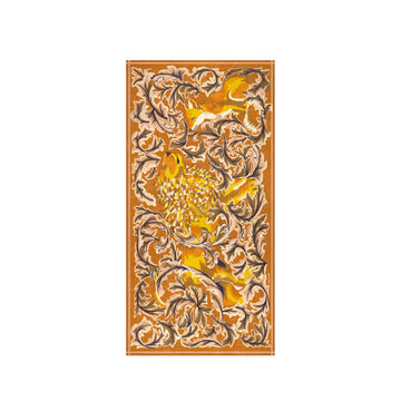 Scarf 100 - ETOLE 100 LEONARD SAFFRON
