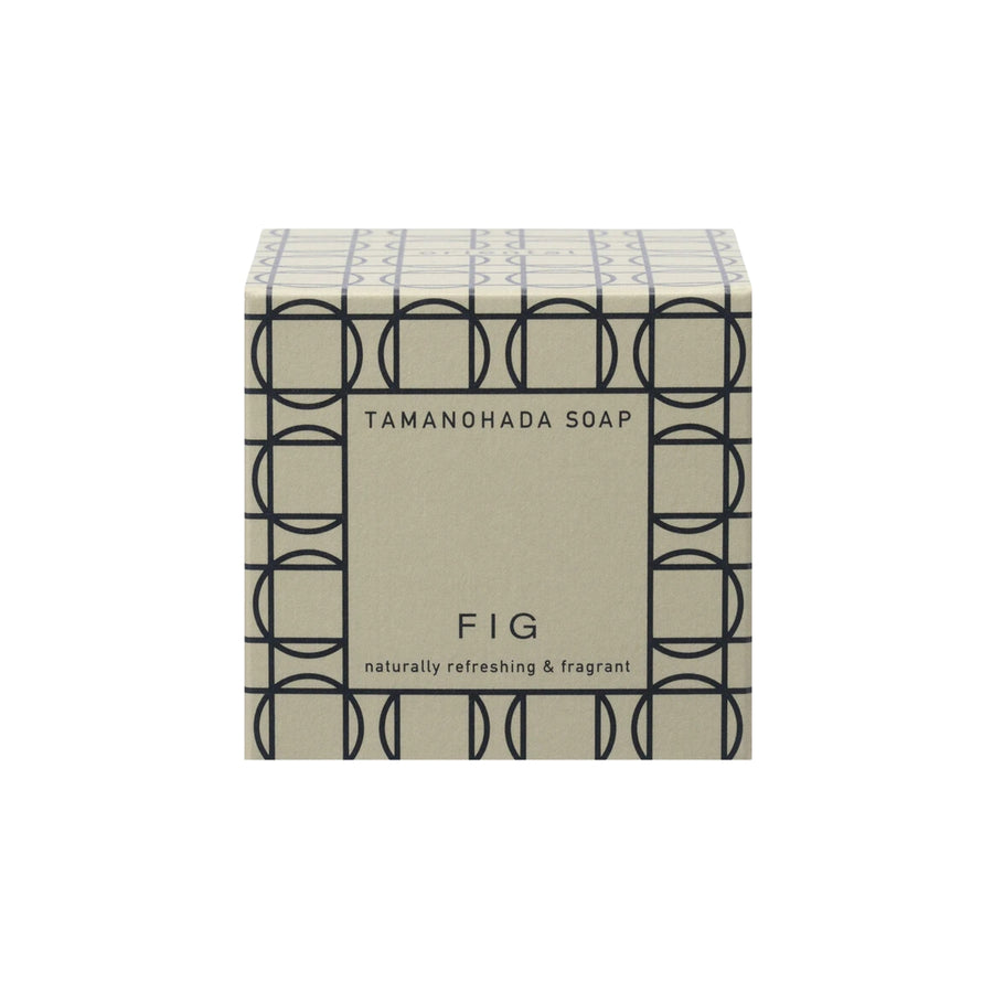 Tamanohada Round Soap - Fig