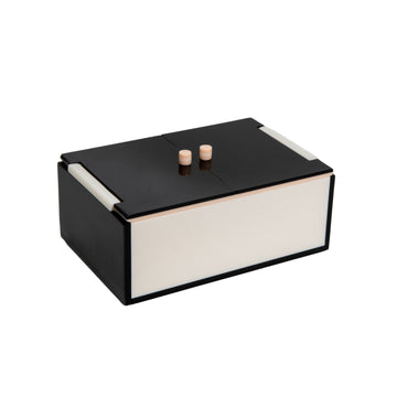 La Boite Jewelry Box - Black/Ivory