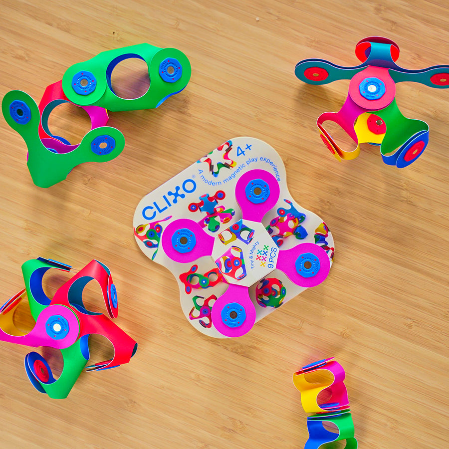 Tiny & Mighty Clixo Set- Rainbow