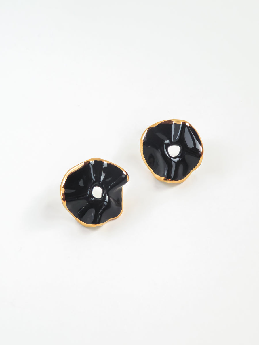 Georgie Earrings - Black