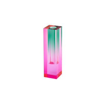 Medium Vase - Pink & Teal