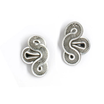 Silver Heartthrob Earrings