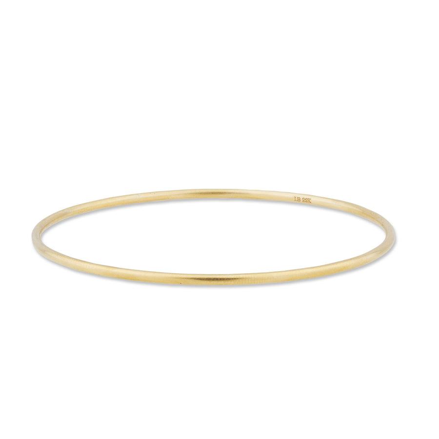 22K Yellow Gold Thin Bracelet