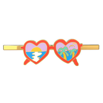 Hairpin - Heart Shades