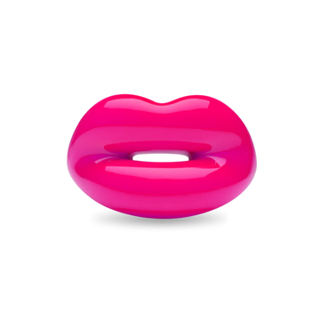 Hotlips Neon Pink Ring- Size 7