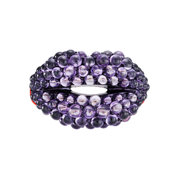 Hotlips Amethyst ring - size 7