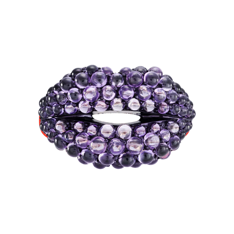 Hotlips Amethyst ring - size 7