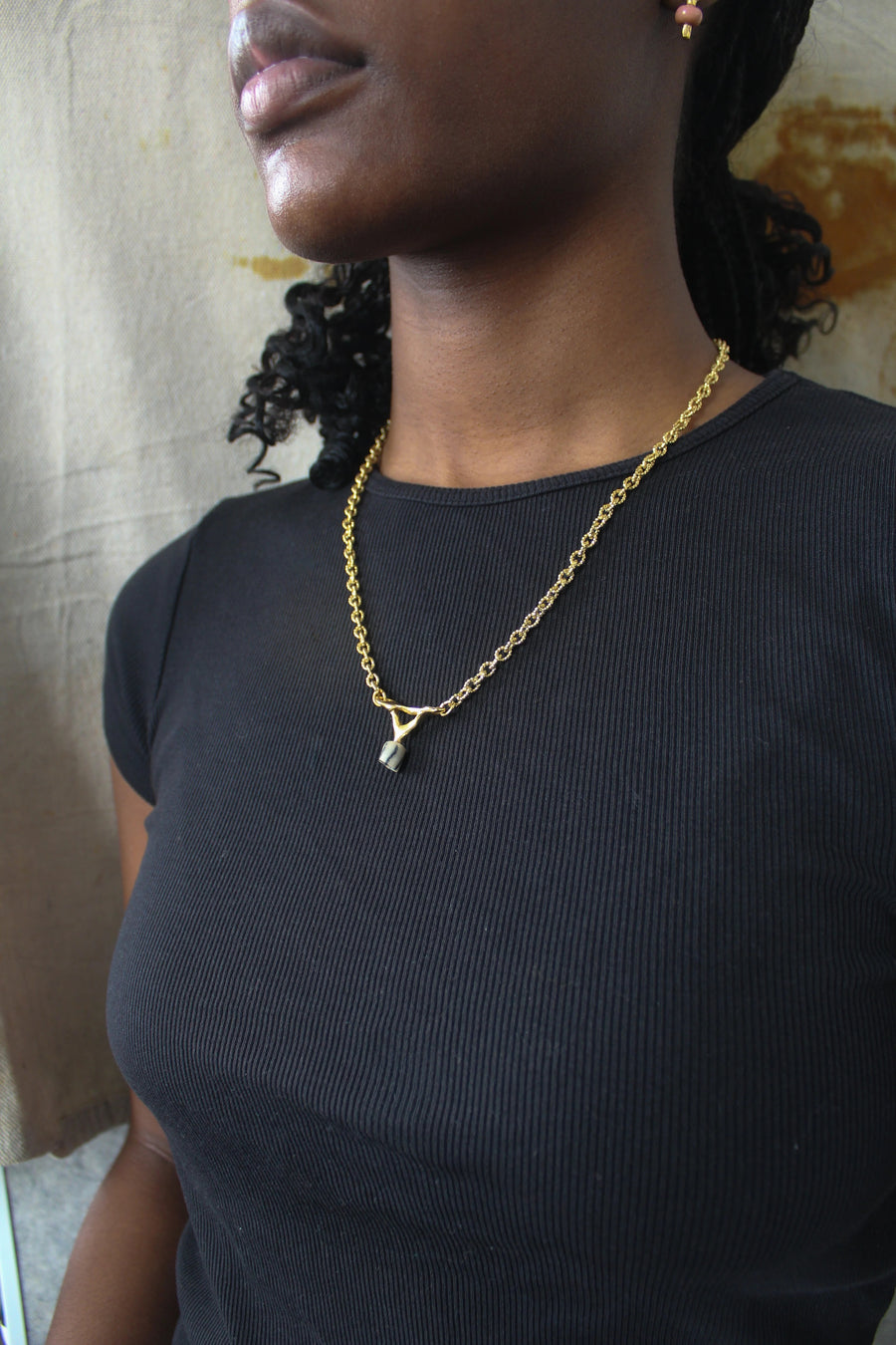 Divine Time Single Bead Necklace