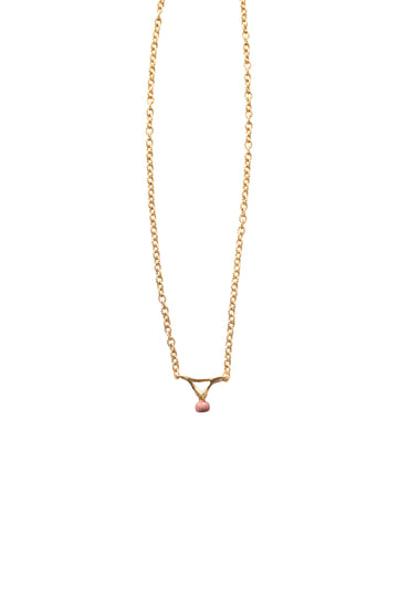 Divine Time Single Bead Necklace