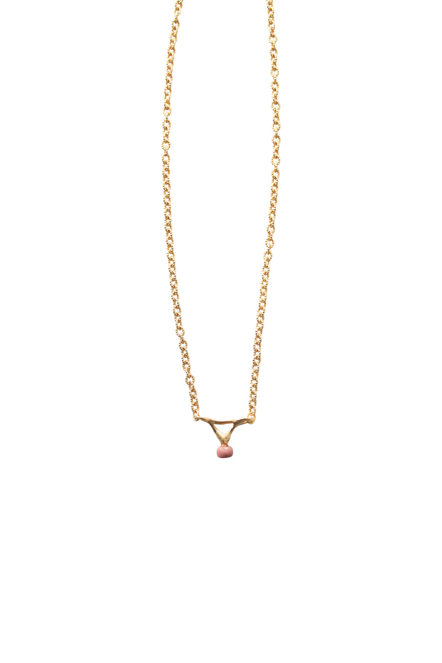 Divine Time Single Bead Necklace