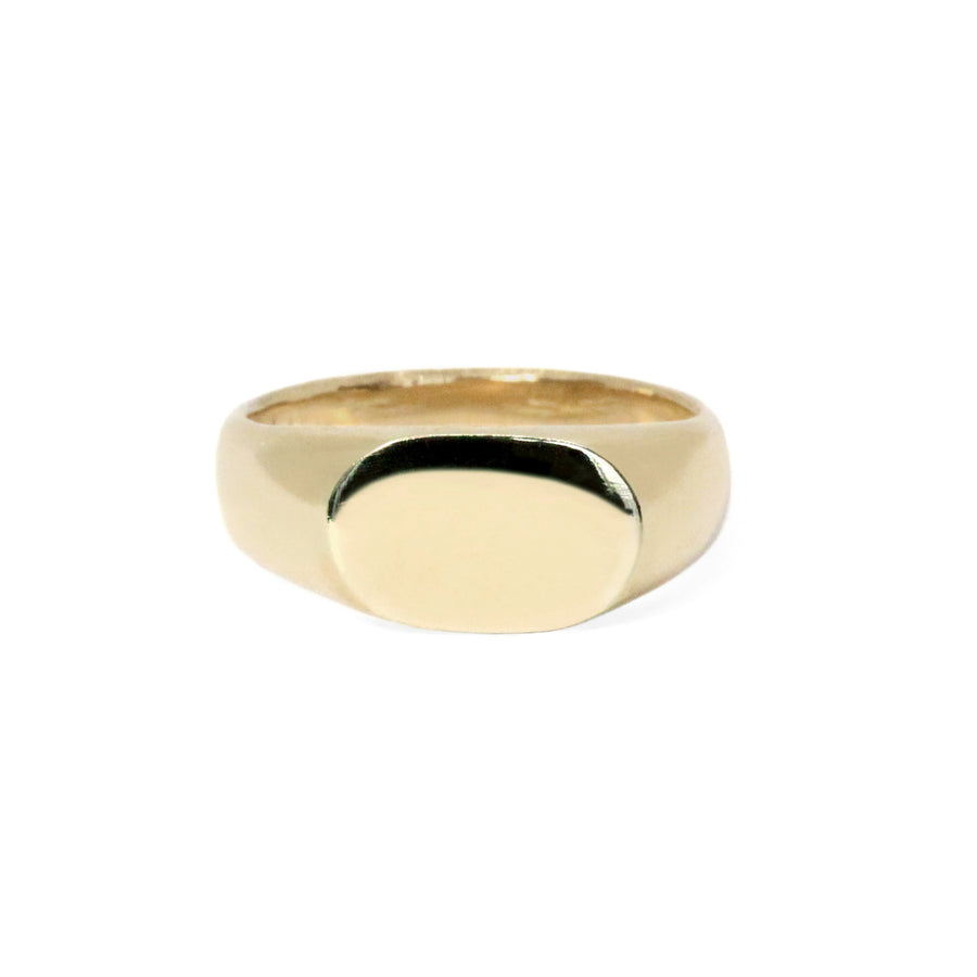 Gold Jorie Signet Ring - 5.5
