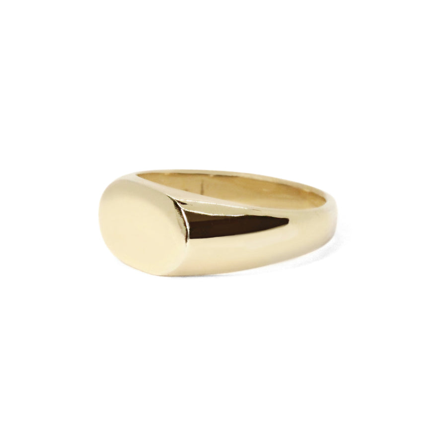 Gold Jorie Signet Ring - 5.5