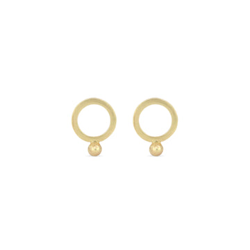 Circle Dot Studs