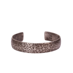 Silver HAMMERED CUFF
