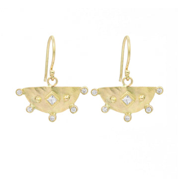 Half-Moon 5 Diamond Earring