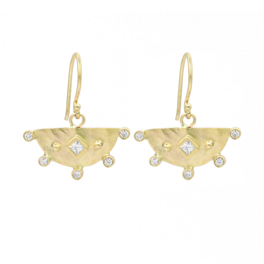 Half-Moon 5 Diamond Earring