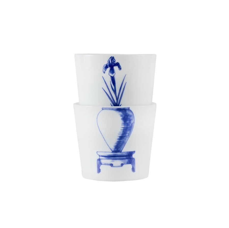 Bonsai Cups - Iris set of 2